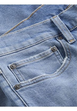 Bermudas Blanco Denim Slim Calvin Klein