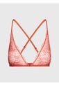 Bralette De Encaje Naranja Con Cierre Frontal Para Mujer Calvin Klein de Calvin Klein