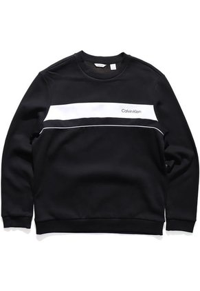 Saco Negro Con Logo Estándar Calvin Klein