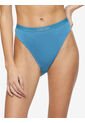 Pantie Bikini Azul Microfibra Cheeky Calvin Klein de Calvin Klein