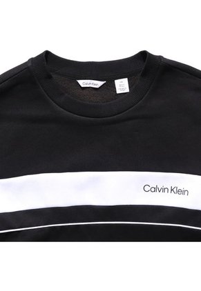 Saco Negro Con Logo Estándar Calvin Klein