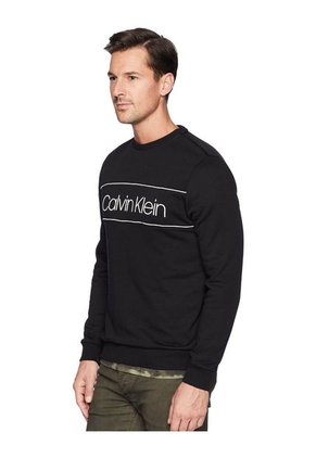 Saco Negro Con Logo Icónico Calvin Klein