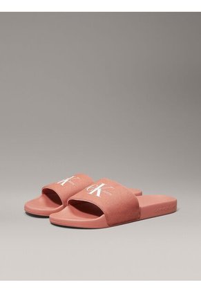 Sandalias Rosa De Lona Calvin Klein