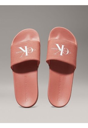 Sandalias Rosa De Lona Calvin Klein