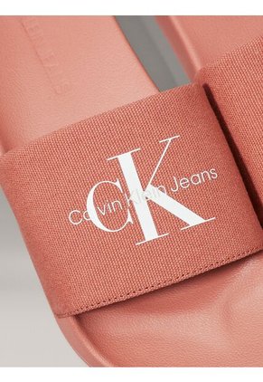 Sandalias Rosa De Lona Calvin Klein