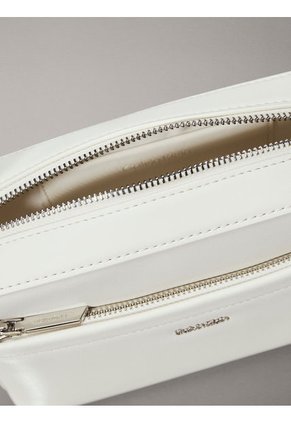 Bolso Beige Cruzado Convertible Calvin Klein