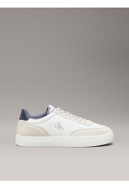Tenis Blanco De Cuero Calvin Klein