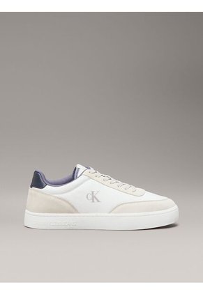 Tenis Blanco De Cuero Calvin Klein