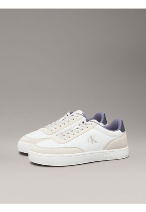 Tenis Blanco De Cuero Calvin Klein