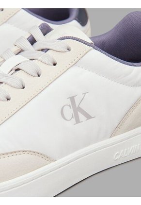 Tenis Blanco De Cuero Calvin Klein
