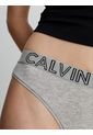 Pantie Gris En Algodón Tipo Bikini Para Mujer Calvin Klein de Calvin Klein