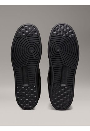 Tenis Negro De Cuero Sintético Calvin Klein