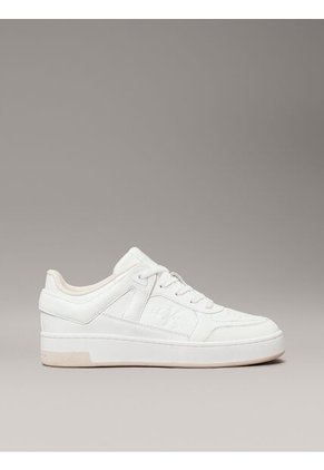 Tenis Rosado Basket De Cuero Sintético Calvin Klein