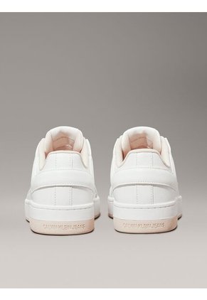 Tenis Rosado Basket De Cuero Sintético Calvin Klein