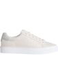 Tenis Beige De Jacquard Con Logo Calvin Klein de Calvin Klein