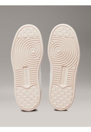 Tenis Rosado Basket De Cuero Sintético Calvin Klein