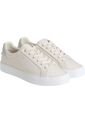 Tenis Beige De Jacquard Con Logo Calvin Klein de Calvin Klein