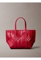 Bolso Rojo Tote Mini Cruzado Con Diseño Tejido Calvin Klein de Calvin Klein