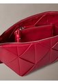 Bolso Rojo De Hombro Tejido Calvin Klein de Calvin Klein