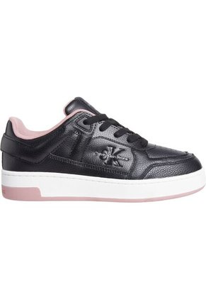 Tenis Negro Basket De Cuero Sintético Calvin Klein