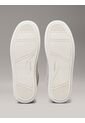 Tenis Gris De Cuero De Perfil Bajo Calvin Klein de Calvin Klein