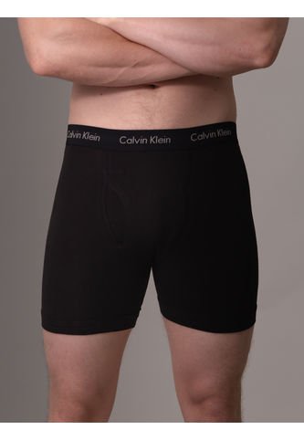 Pack Negro De 3 Boxer Brief - Cotton Stretch Calvin Klein Calvin Klein