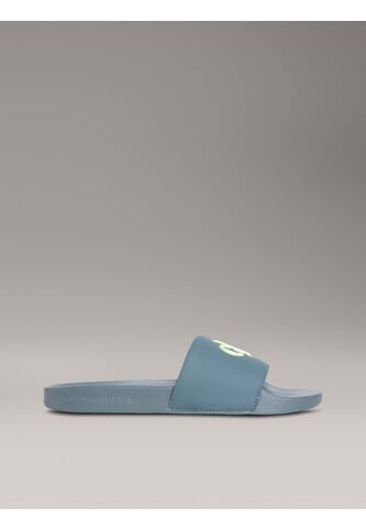 Sandalias Azul Con Logo Calvin Klein Calvin Klein