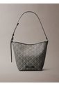 Bolso Beige Tipo Bucket En Jacquard De Emblema Calvin Klein de Calvin Klein