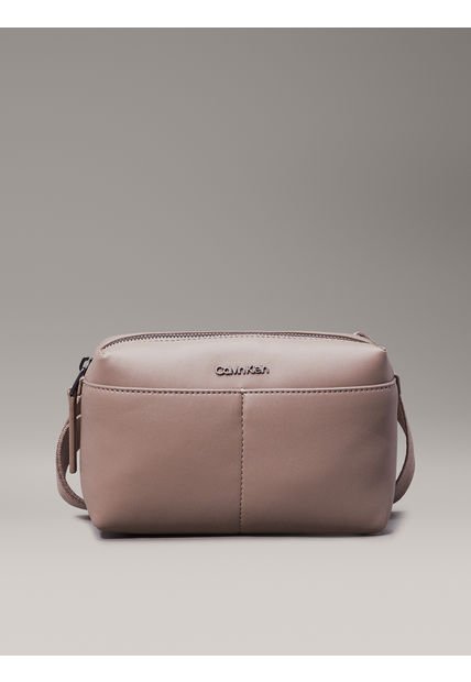 Bolso Gris Cruzado Clean Essential Calvin Klein