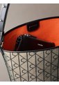 Bolso Beige Tipo Bucket En Jacquard De Emblema Calvin Klein de Calvin Klein