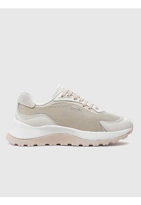 Tenis Gris Runner Lace Up Mesh Calvin Klein