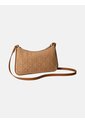 Bolso Beige De Jacquard Con Emblema Calvin Klein de Calvin Klein