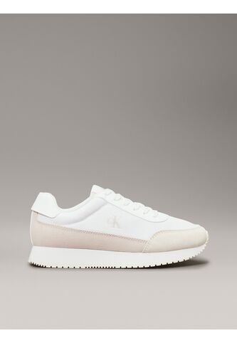 Tenis Blanco De Lona Calvin Klein Calvin Klein