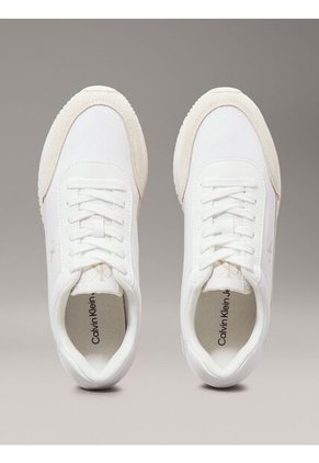 Tenis Blanco De Lona Calvin Klein