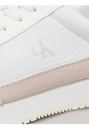 Tenis Blanco De Lona Calvin Klein