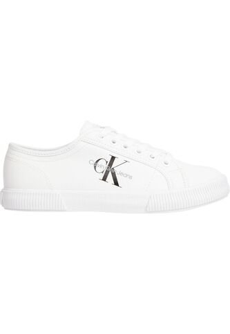 Tenis Blanco Blanco Bajas Informales Calvin Klein Calvin Klein