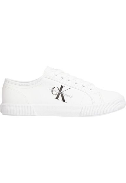 Tenis Blanco Blanco Bajas Informales Calvin Klein