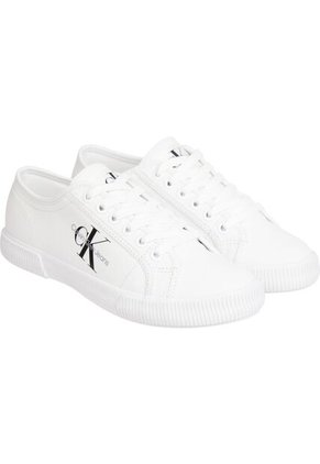 Tenis Blanco Blanco Bajas Informales Calvin Klein