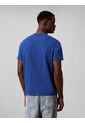 Camiseta Azul Con Micro Monograma Bordado Calvin Klein de Calvin Klein