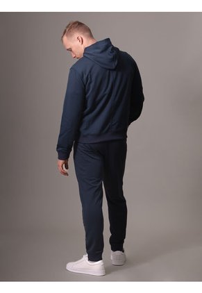 Buzo Azul Sport Con Logotipo Tonal Calvin Klein