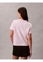 Camiseta Rosada De Corte Clásico Con Gráfico Calvin Klein de Calvin Klein