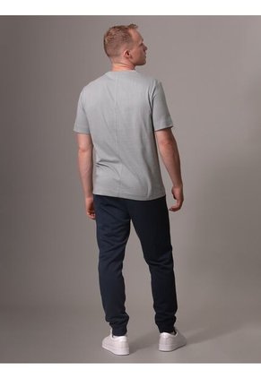 Camiseta Gris Manga Corta Calvin Klein