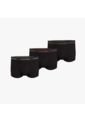 Pack De 3 Boxer Negros Low Rise Trunk - Cotton Strech Calvin Klein de Calvin Klein