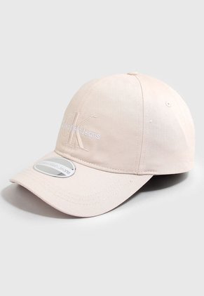 Gorra Beige-Blanco Calvin Klein Monogram