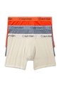 3 Pack De Bóxer Brief En Microfibra Para Hombre Calvin Klein de Calvin Klein