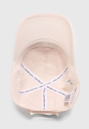 Gorra Beige-Blanco Calvin Klein Monogram