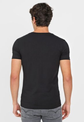 Camiseta Negro-Blanco Calvin Klein