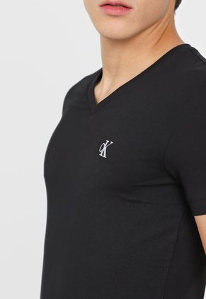 Camiseta Negro-Blanco Calvin Klein