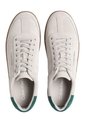 Tenis Beige De Corte Bajo Con Textura De Gamuza Calvin Klein de Calvin Klein
