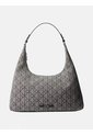 Bolso Beige Hobo Mediano En Jacquard De Emblema Calvin Klein de Calvin Klein